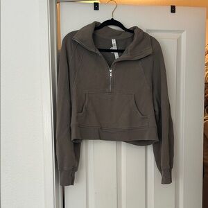 lululemon athletica scuba oversized funnel neck Half-Zip Hoodie